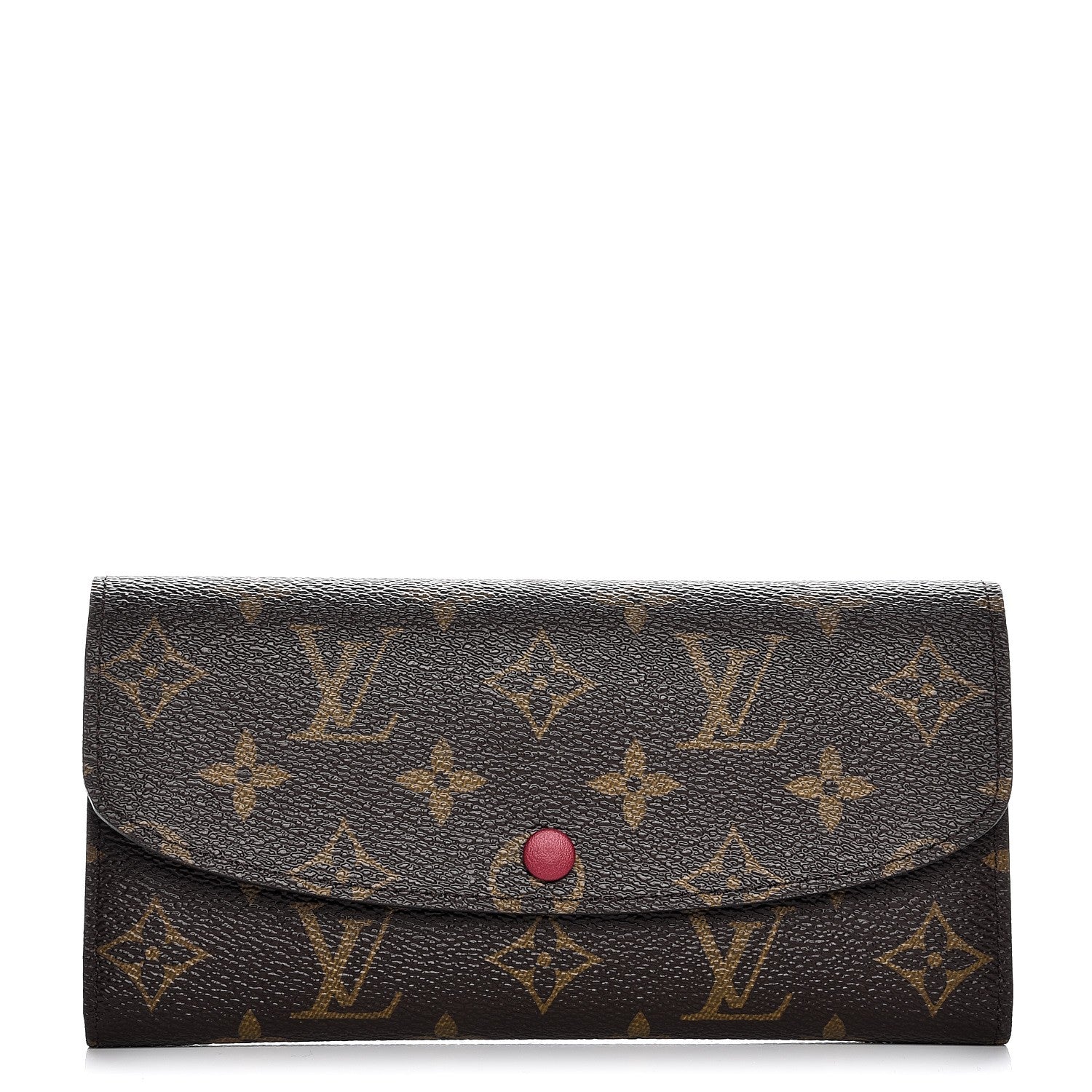 Louis Vuitton Monogram Emilie Wallet Fuchsia 1 of 7