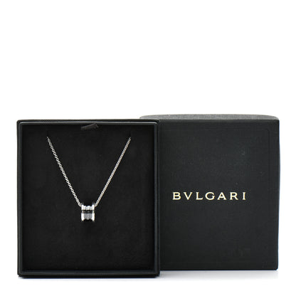 Bulgari Sterling Silver Ceramic Save The Children Pendant Necklace 3 of 3