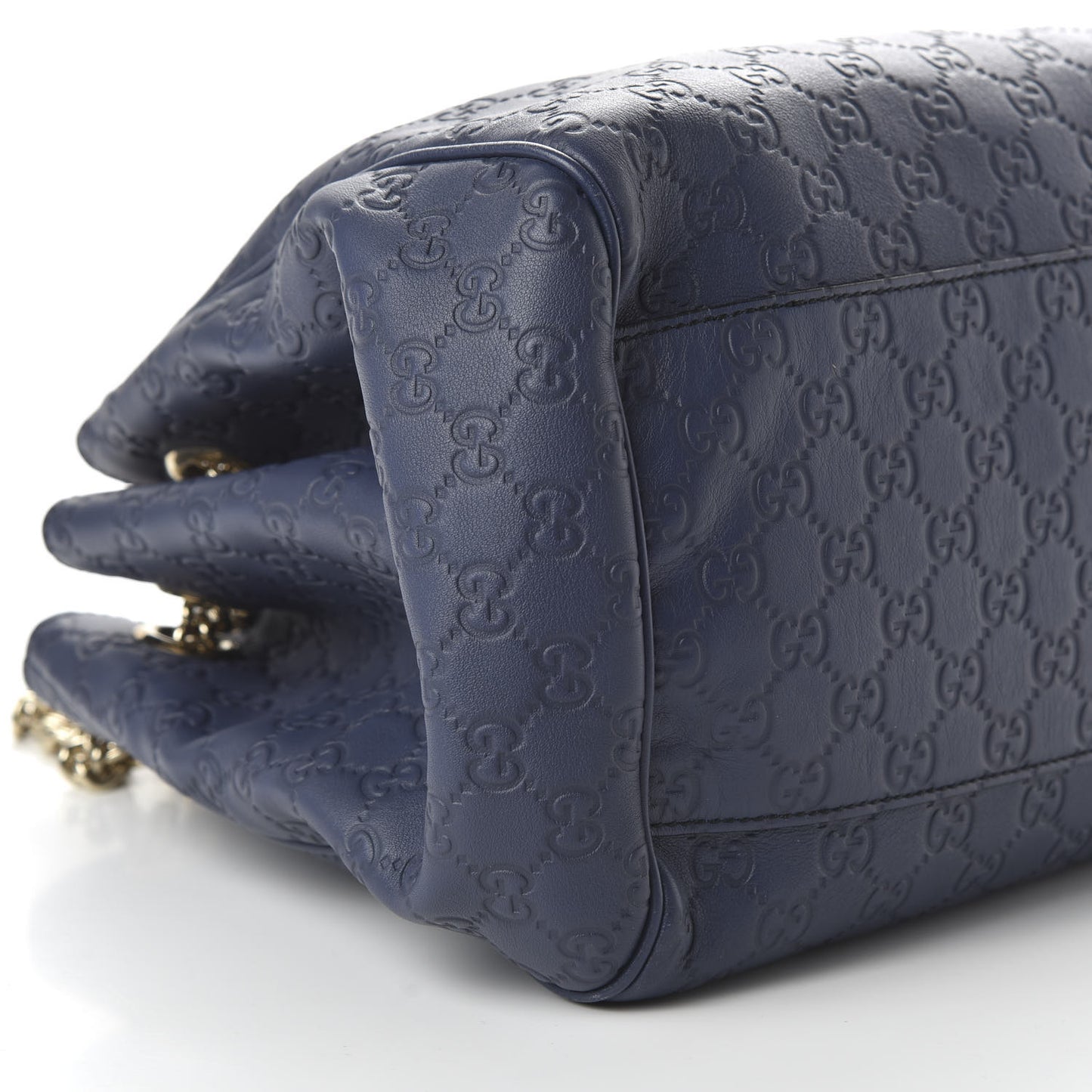 Guccissima Medium Emily Shoulder Bag Blue