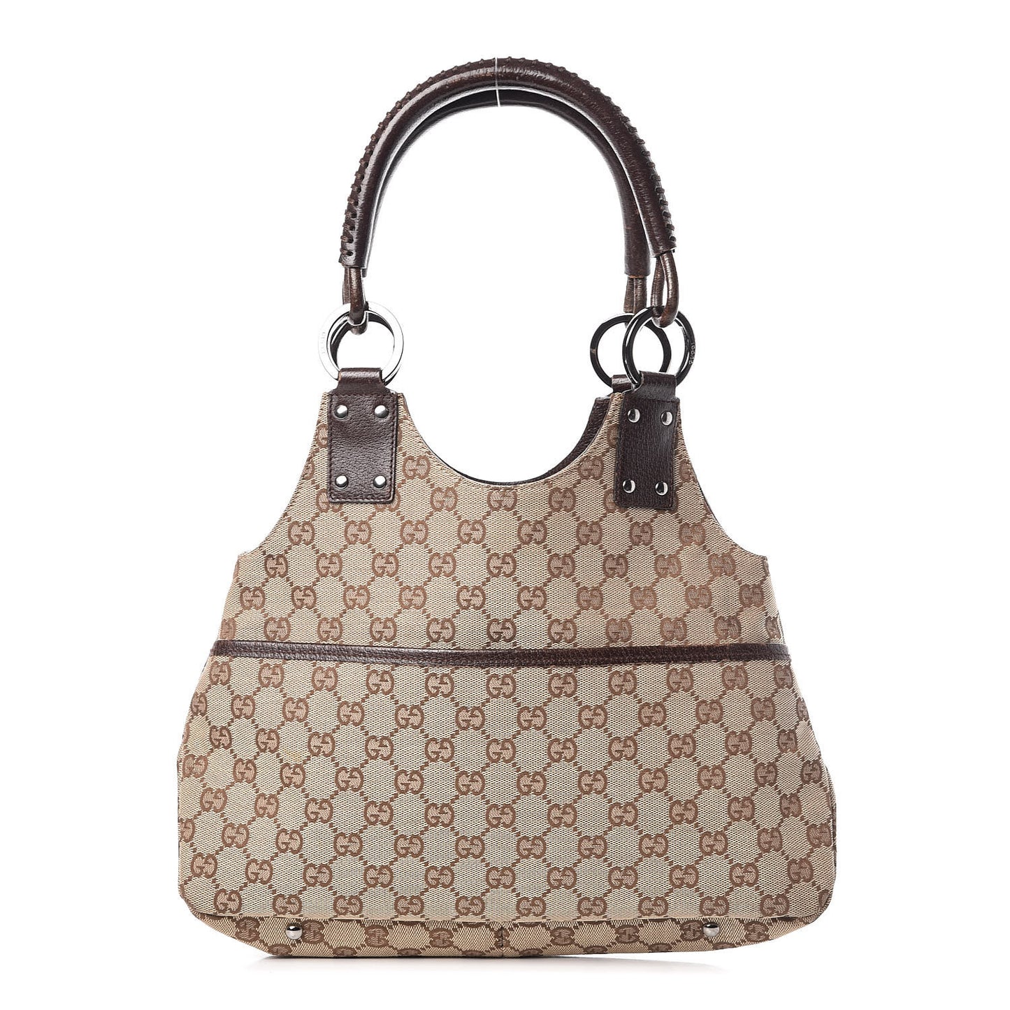 Monogram Shoulder Bag Brown