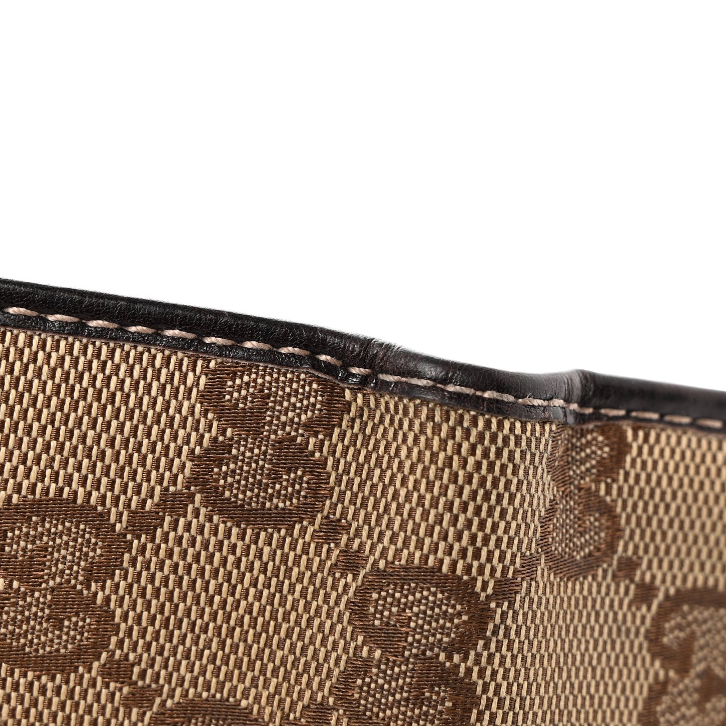 Monogram Britt Tri Fold Wallet Dark Brown