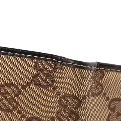 Gucci Monogram Britt Tri Fold Wallet Dark Brown 13 of 14