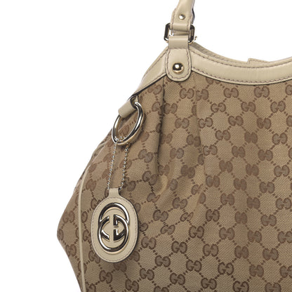 Gucci Monogram Medium Sukey Tote Off White 8 of 11