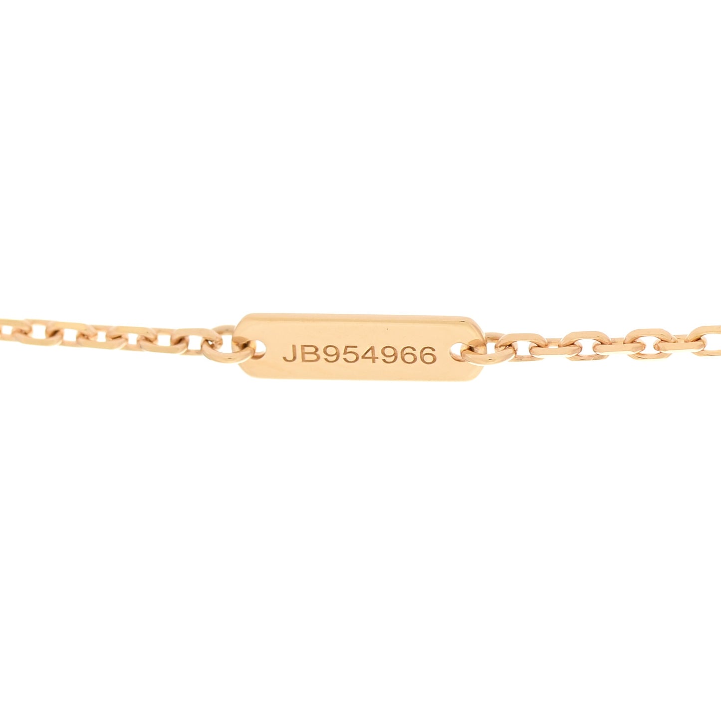 18K Yellow Gold Diamond Mini Frivole 3 Flowers Pendant Necklace