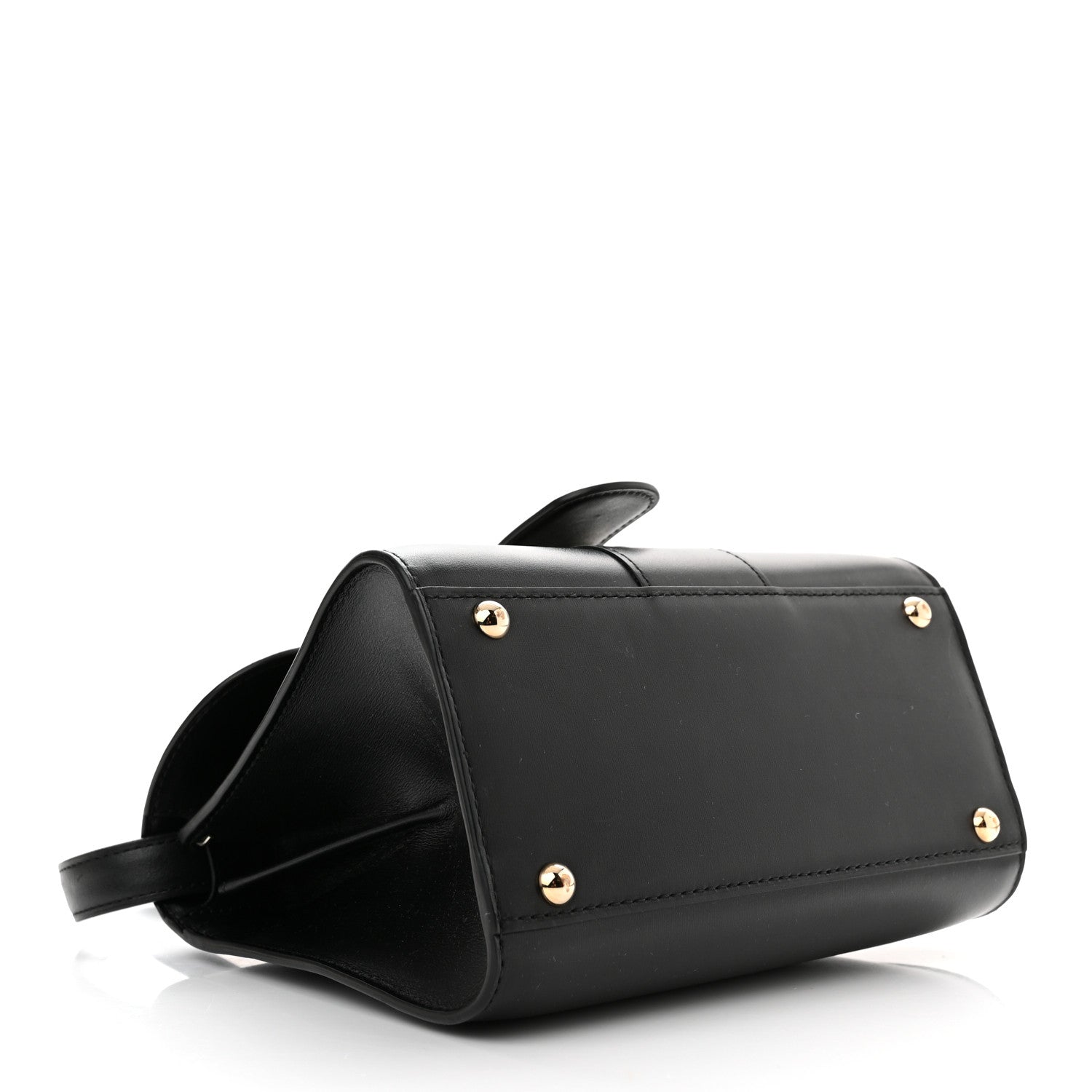 Delvaux Box Calfskin Mini Brillant Satchel Black 4 of 10