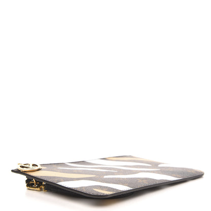 Louis Vuitton X LOL Monogram Neverfull MM GM Pochette Gold Silver 4 of 6