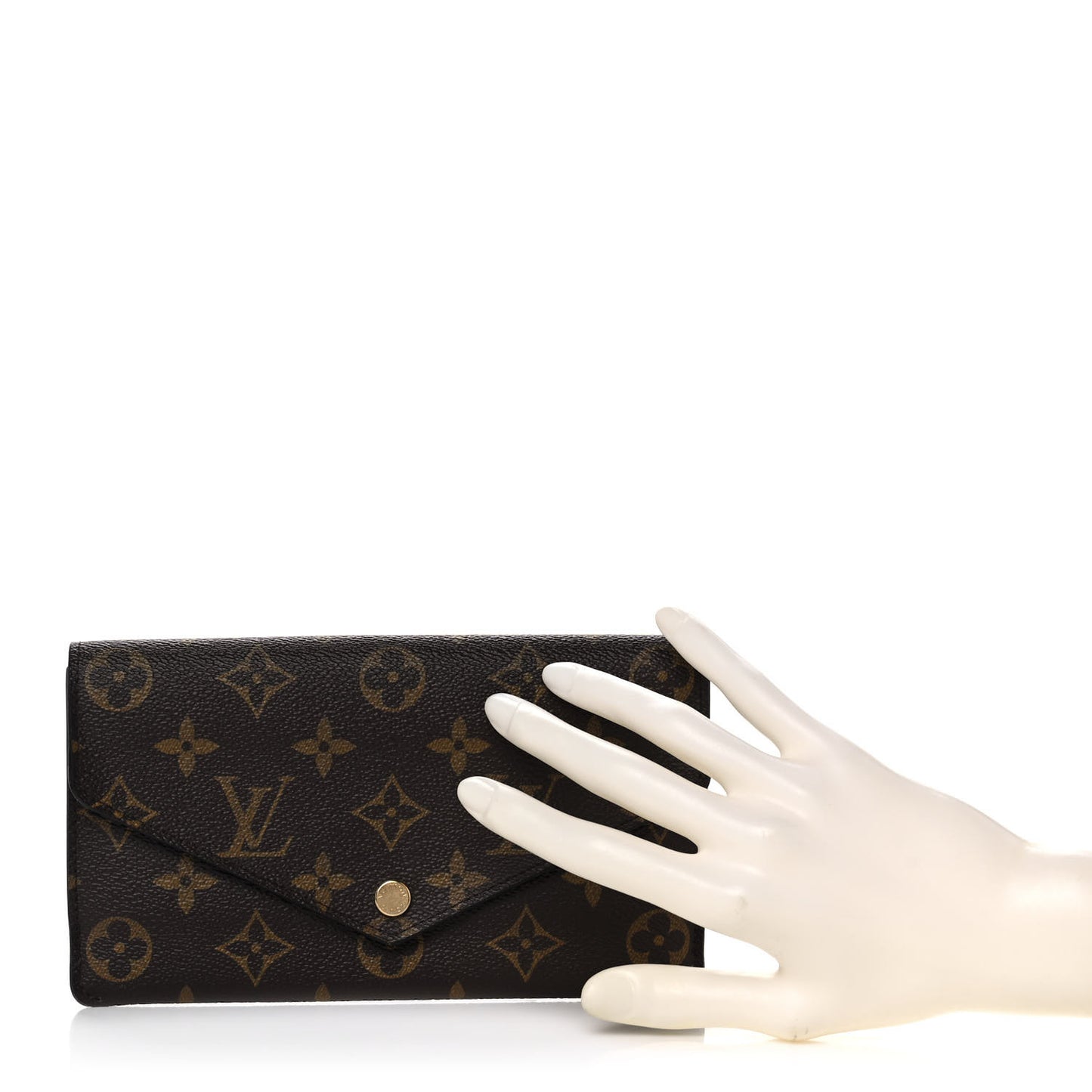 Monogram Jeanne Wallet Rose Ballerine