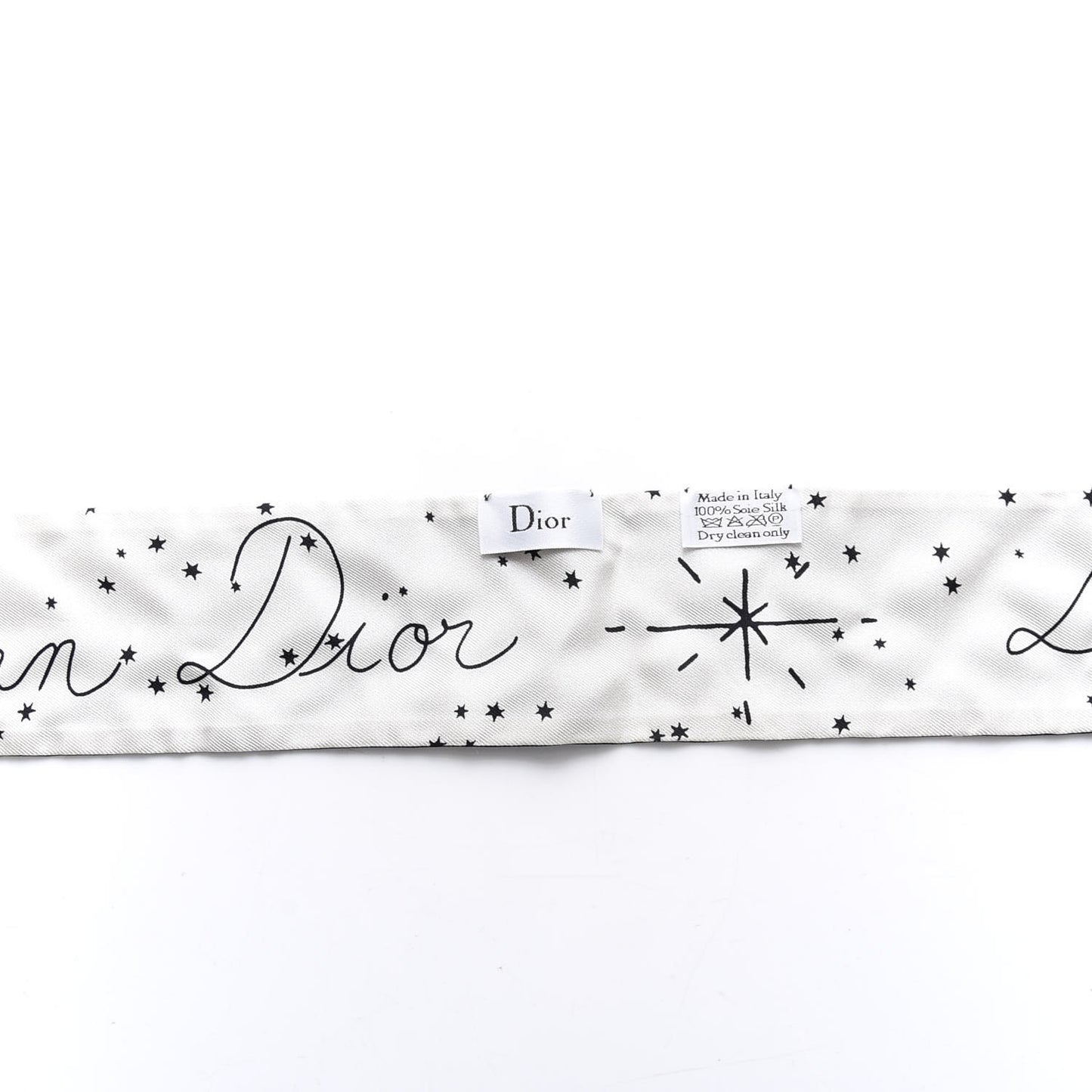 Silk Zodiac Capricorn Mitzah Scarf Black