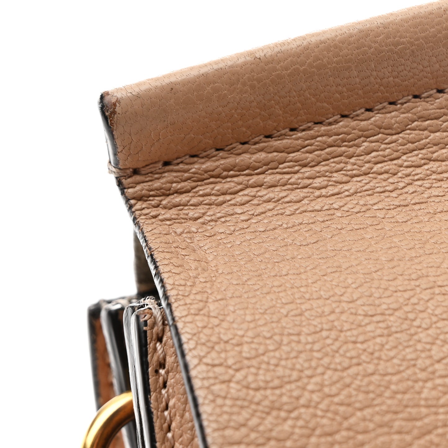 Calfskin Medium Faye Shoulder Bag Biscotti Beige