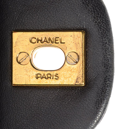 Chanel Lambskin Medium Double Flap Black 5 of 8