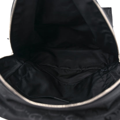 Gucci Econyl Nylon Monogram Off The Grid Backpack Black 5 of 9