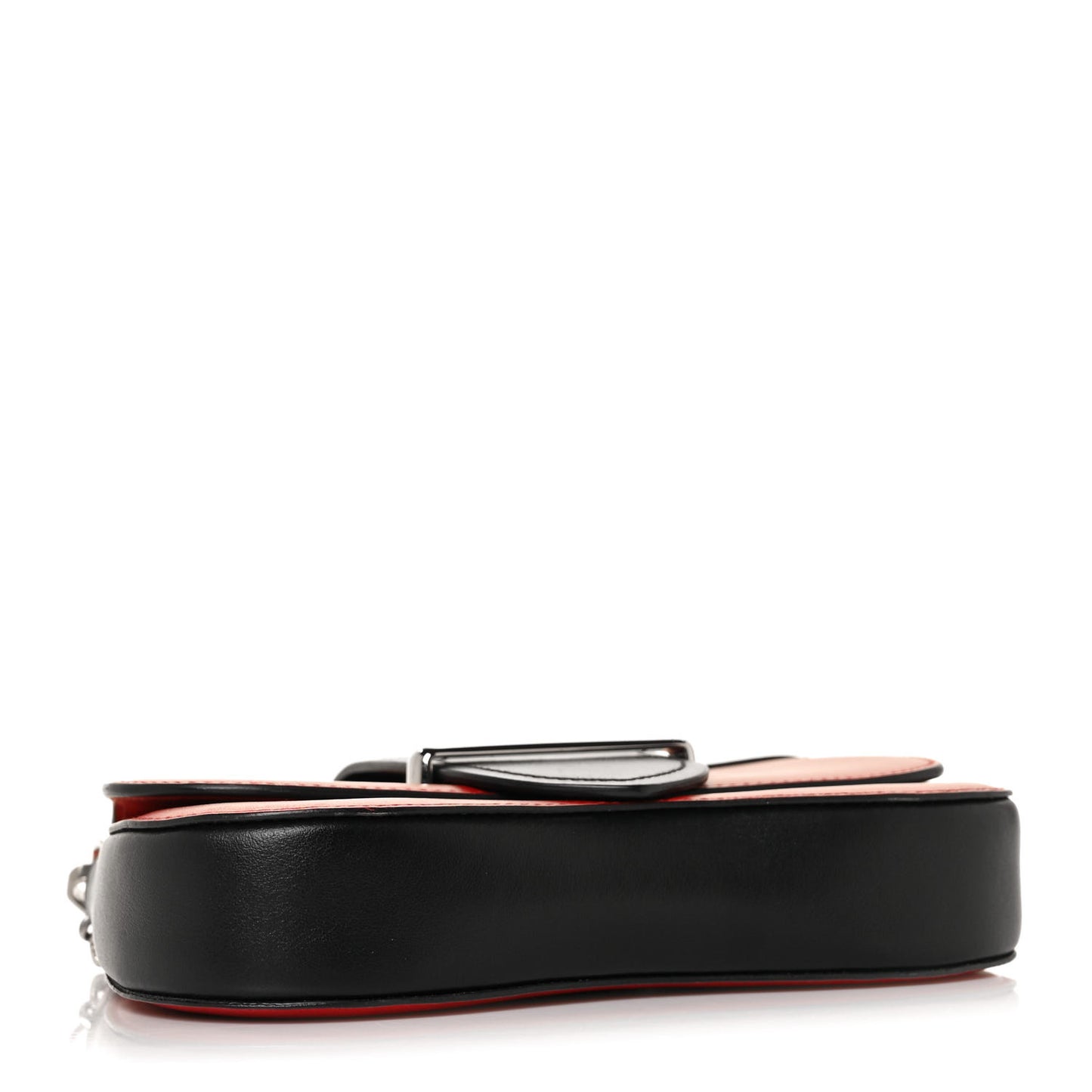 City Calfskin Sidonie Convertible Chain Bag Rosso Black