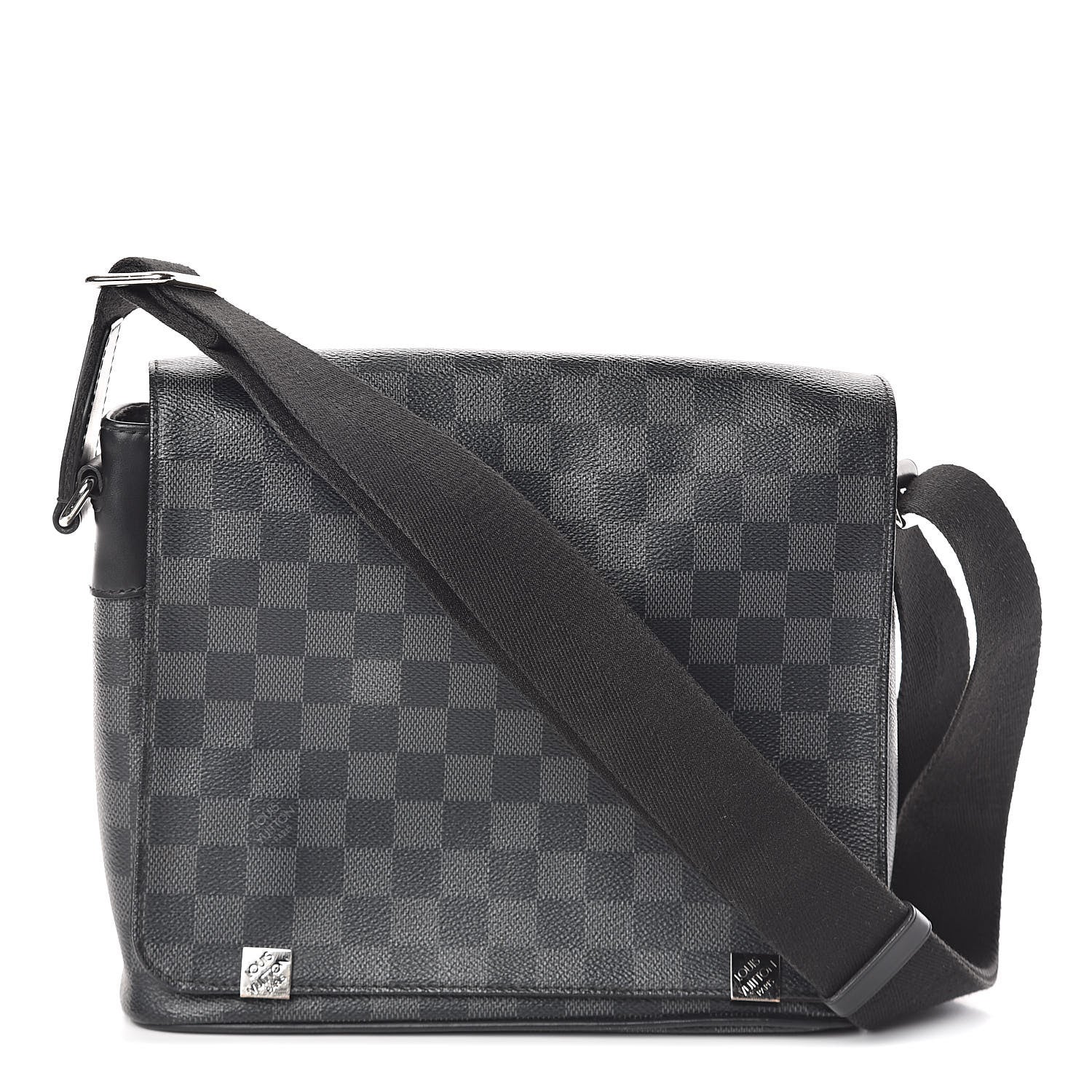 Louis Vuitton Damier Graphite District PM 1 of 9