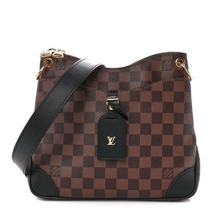 Louis Vuitton Damier Ebene Odeon PM Black 1 of 12