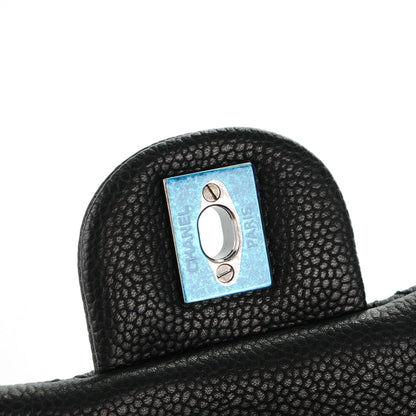 Chanel Caviar Quilted Small Rock In Rome Flap Black 5 of 8