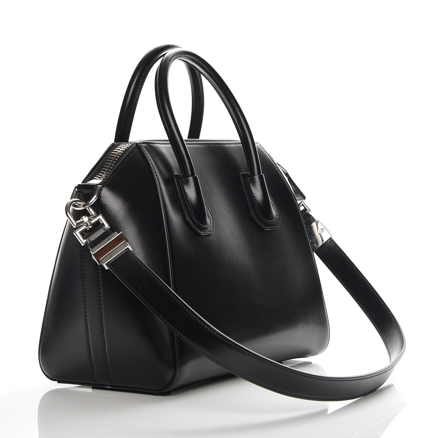 Givenchy Shiny Lord Calfskin Small Antigona Black 4 of 8