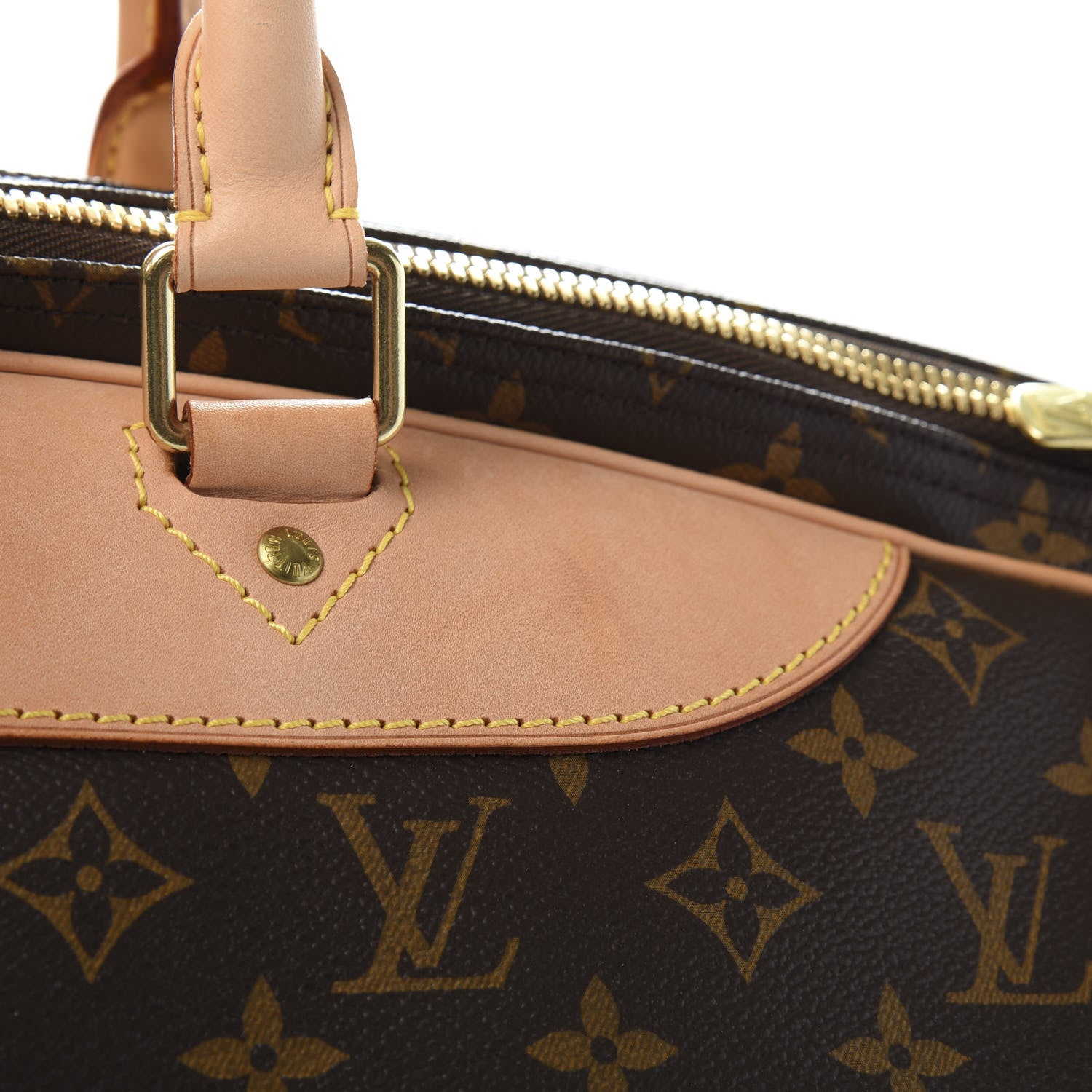 Louis Vuitton Monogram Alize 2 Compartment Luggage 13 of 14