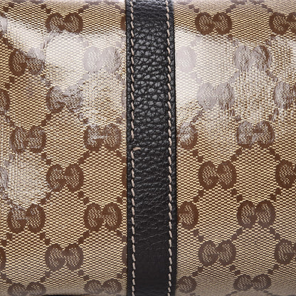 Gucci Crystal Monogram Dollar Calfskin Medium Joy Shoulder Bag Beige Ebony Testa Di Moro 7 of 7