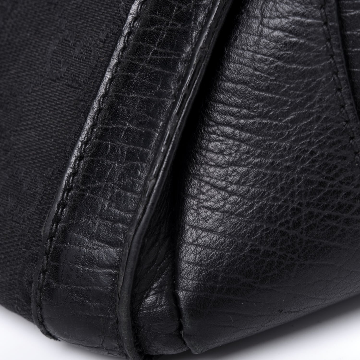 Gucci Monogram Bamboo Bullet Bag Black 26 of 31