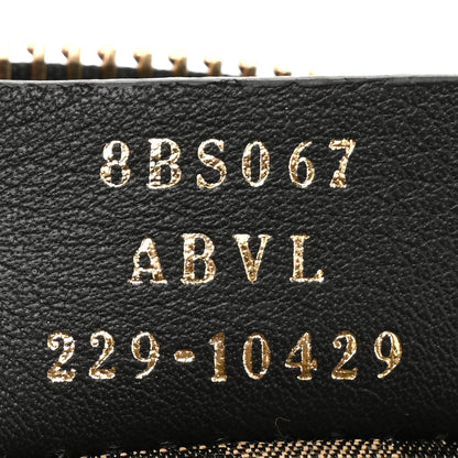 Fendi Vitello King Plexiglass Logo Embossed Mini By The Way Top Handle Boston Bag Black 7 of 13