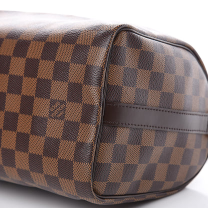 Louis Vuitton Damier Ebene Speedy Bandouliere 25 9 of 13