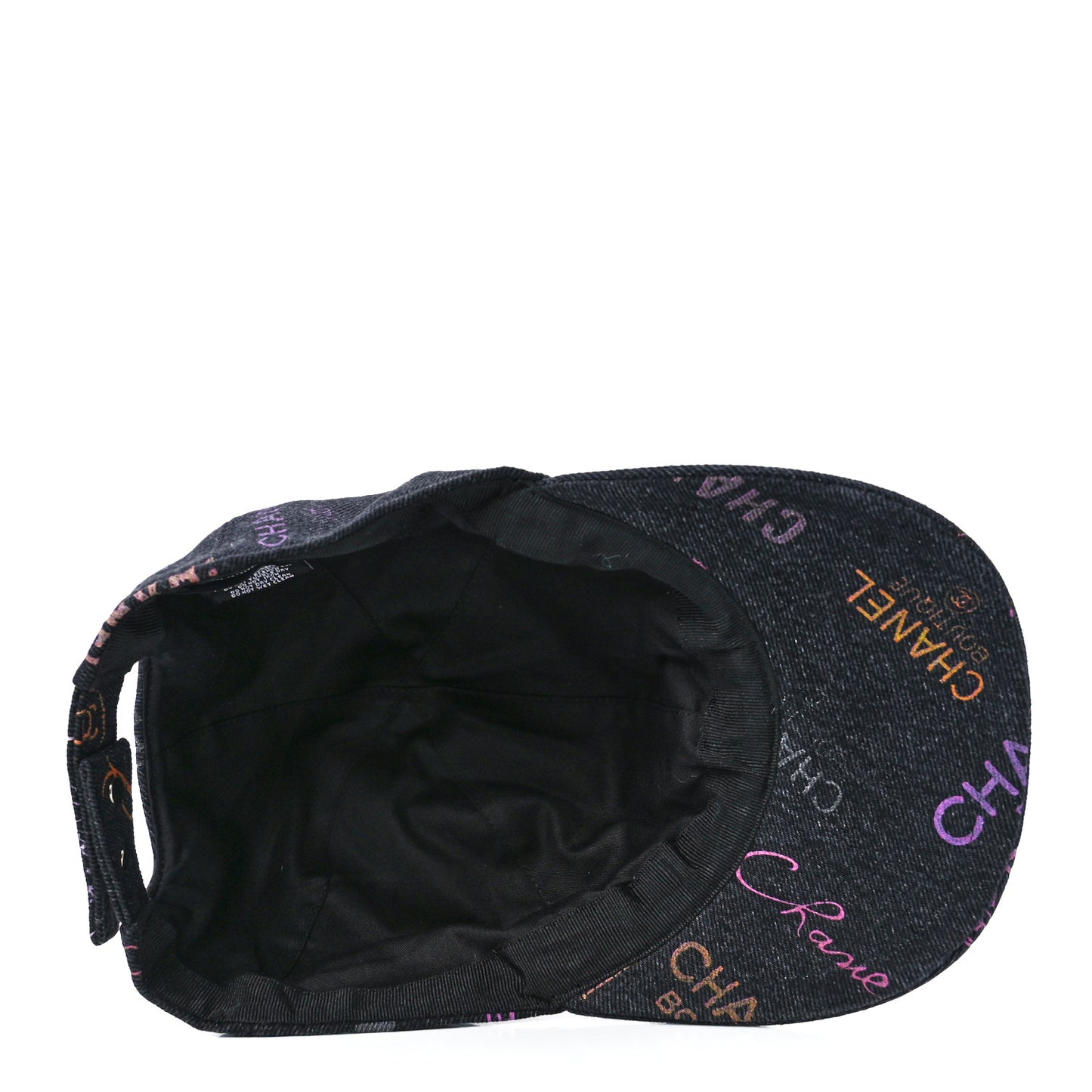 Denim Mood Cap Hat Black