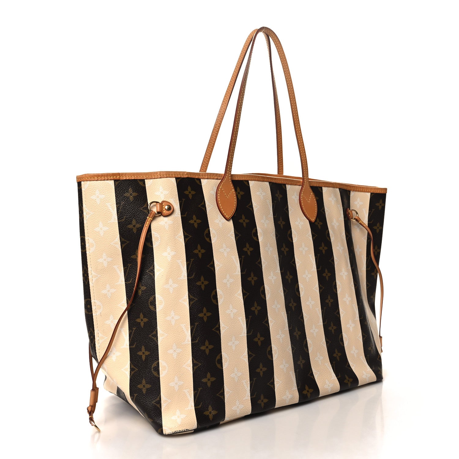 Louis Vuitton Monogram Rayures Neverfull GM 3 of 12
