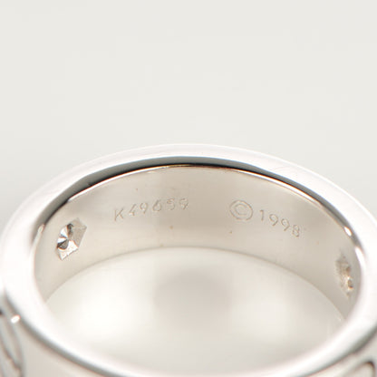 Cartier 18K White Gold 3 Diamond 5.5mm LOVE Ring 50 5.25 4 of 4
