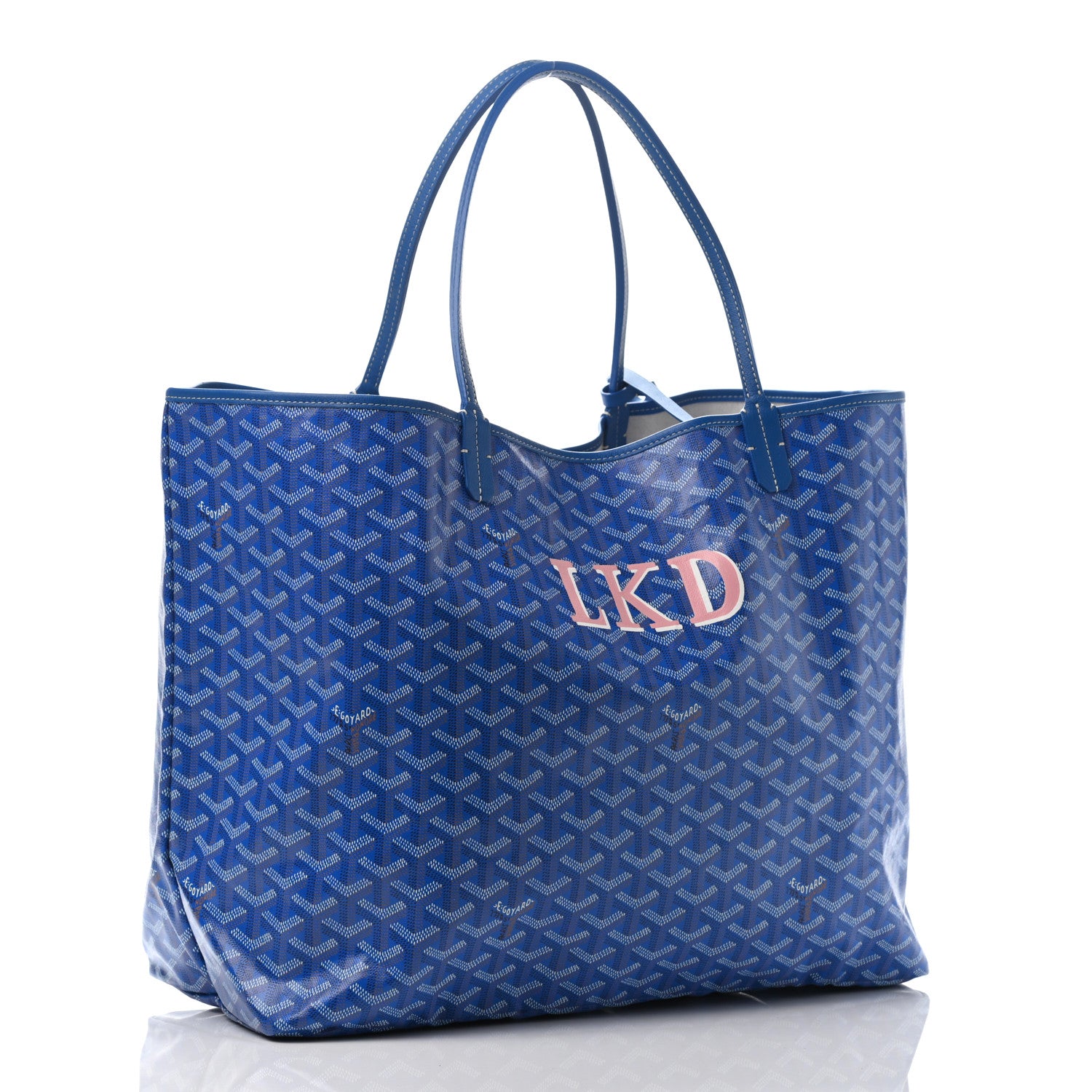 Goyard Goyardine Saint Louis GM Sky Blue 2 of 5