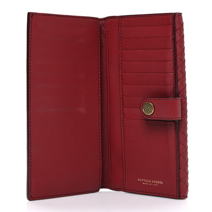 Bottega Veneta Nappa Intrecciato Continental Wallet Dark Red 5 of 8