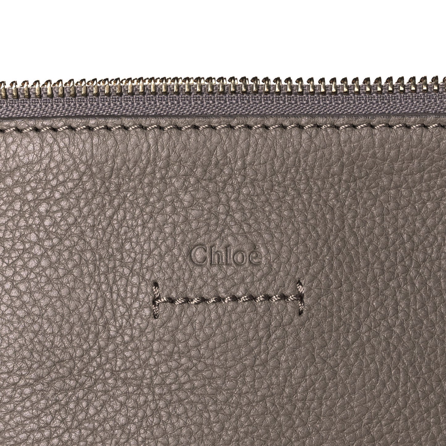 Smooth Calfskin Medium Vick Tote Motty Grey