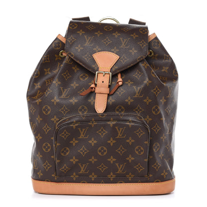 Louis Vuitton Monogram Montsouris GM Backpack 1 of 11