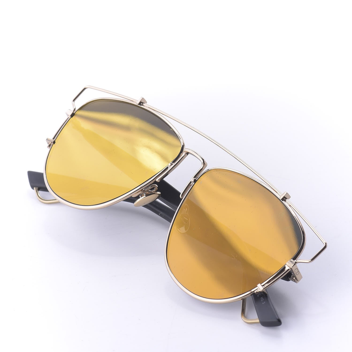 Christian Dior Technologic Sunglasses Gold 9 of 10