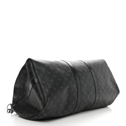 Louis Vuitton Monogram Eclipse Keepall Bandouliere 55 3 of 15