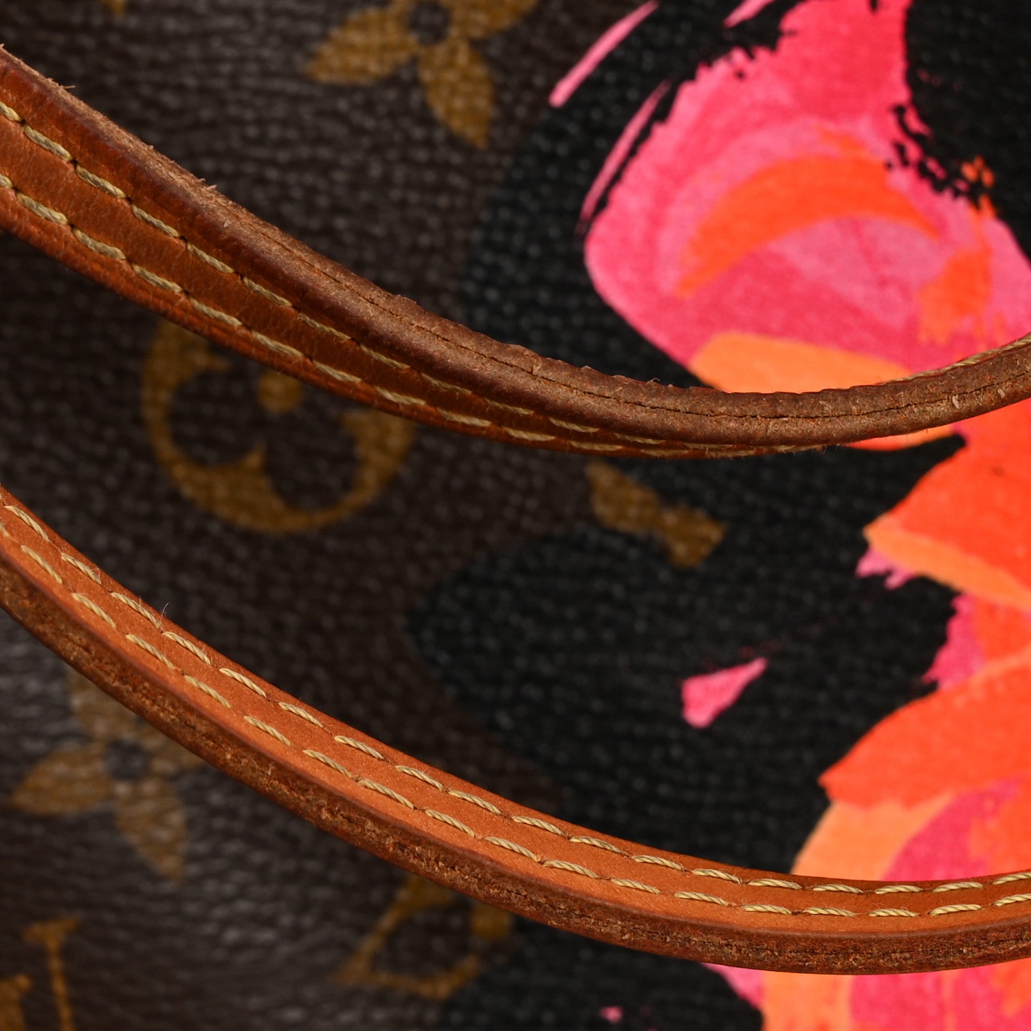 Louis Vuitton Monogram Roses Neverfull MM 12 of 13