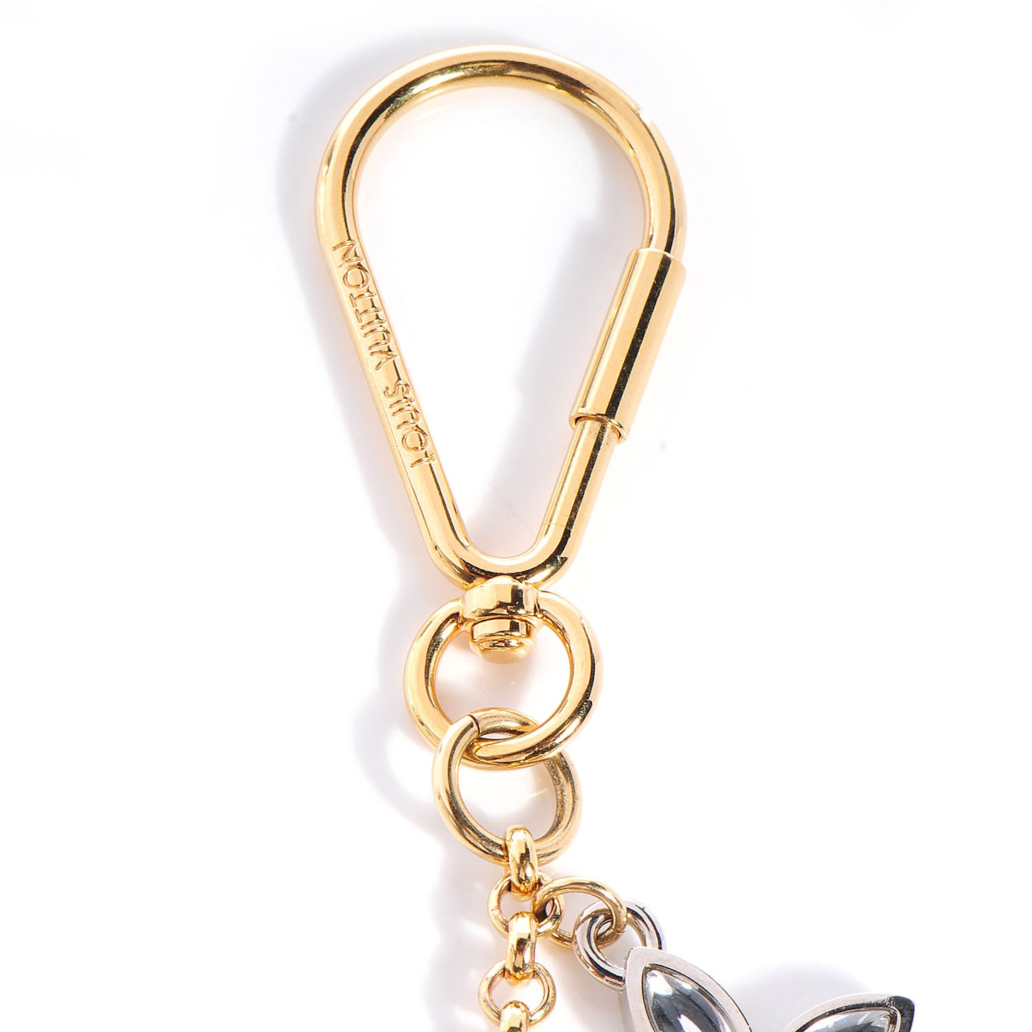Ice Flower Key Charm