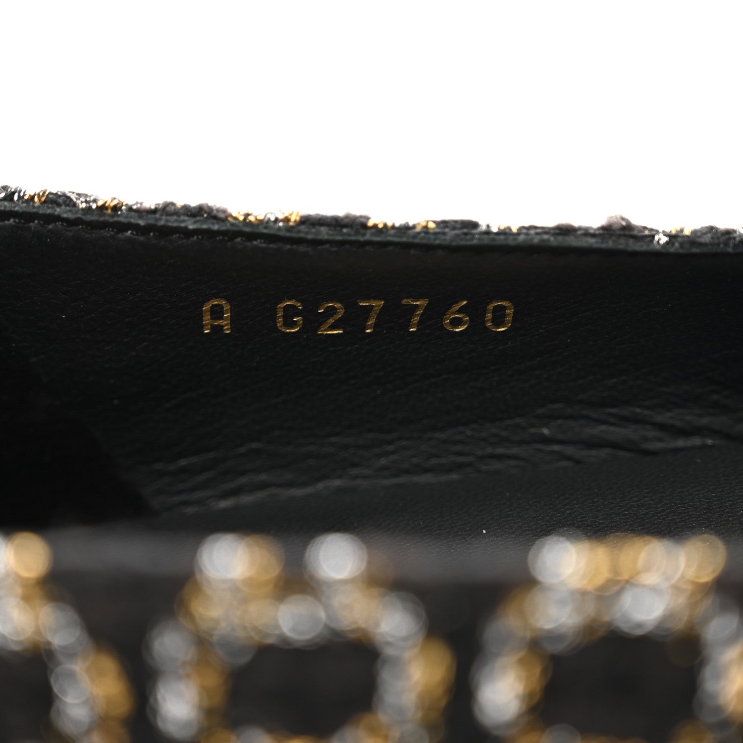 Chanel Tweed Cap Toe Ballerina Flats 36 Black 8 of 9