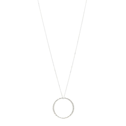 Tiffany Sterling Silver Paloma's Melody Circle Pendant Necklace 1 of 4