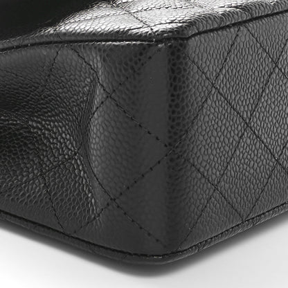 Chanel Caviar Quilted Small Double Flap Black 9 of 10