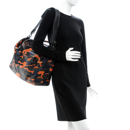 Givenchy Calfskin Camo Print Large Nightingale Multi 2 of 13