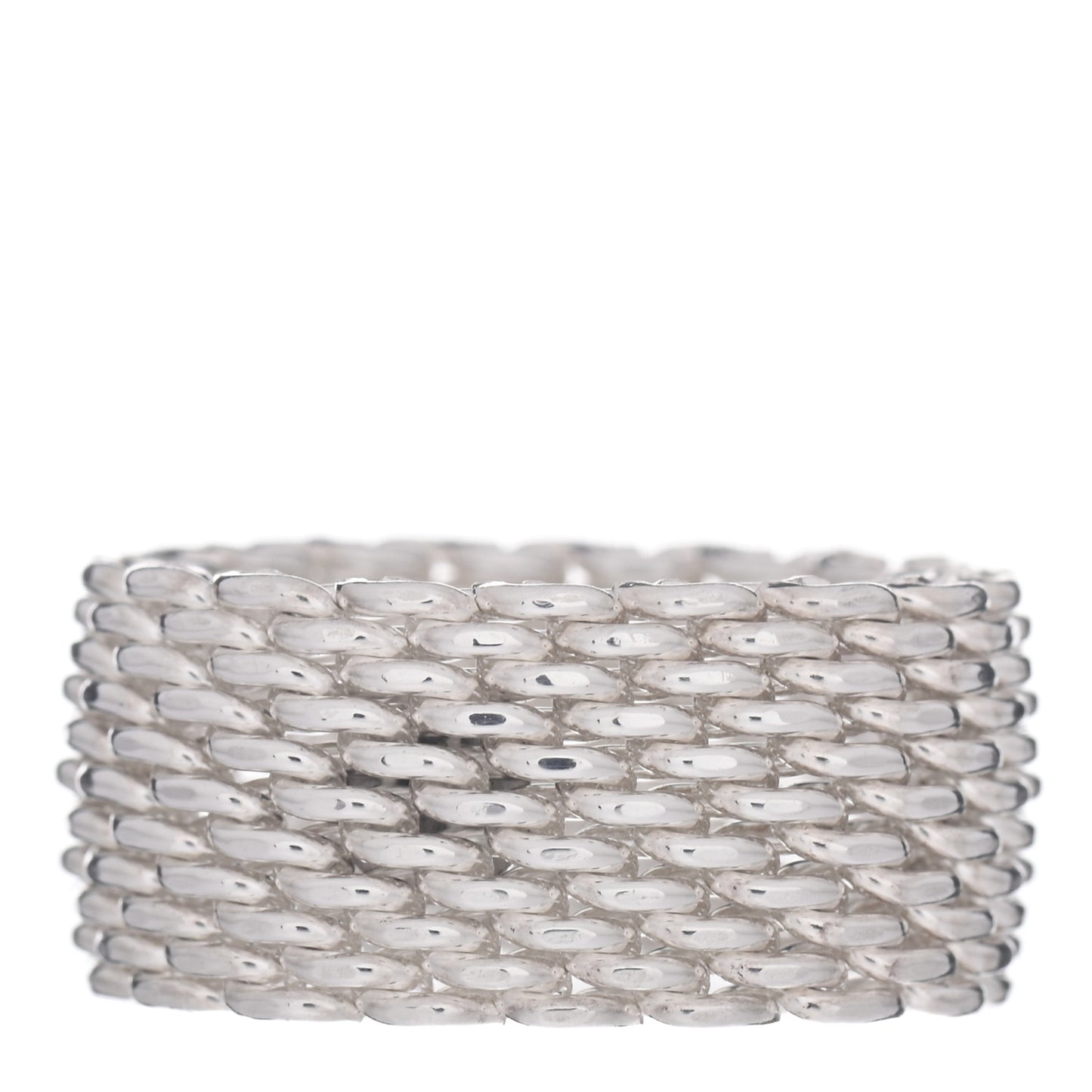 Sterling Silver Somerset Mesh Ring 48 4.5