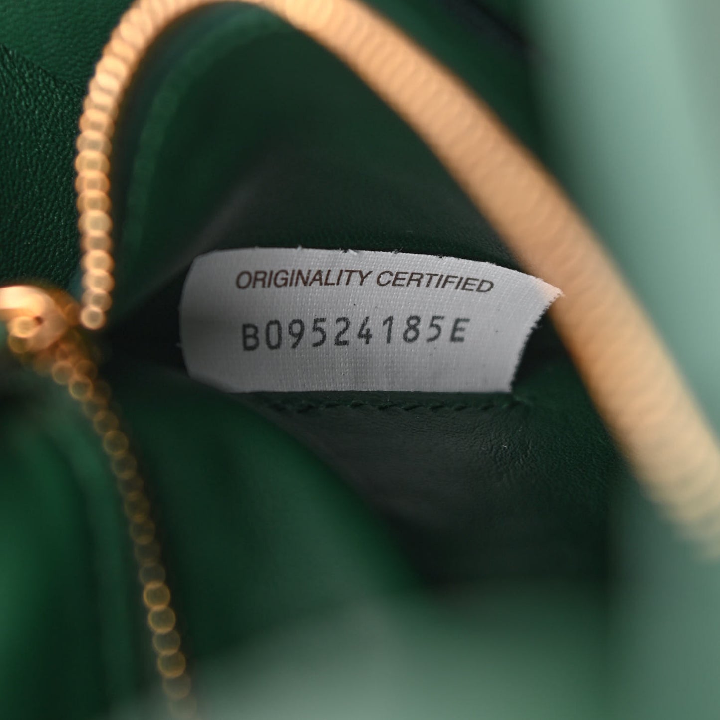 Lambskin Maxi Intrecciato Cassette Crossbody Bag Raintree Green