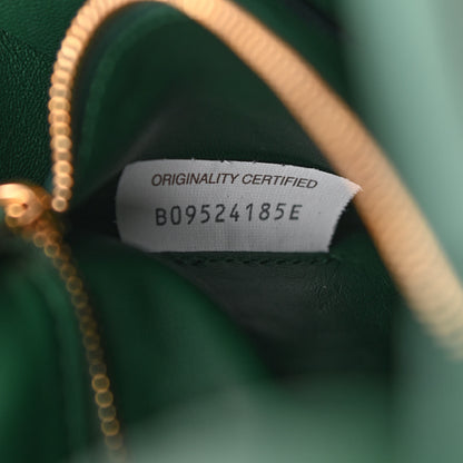 Bottega Veneta Lambskin Maxi Intrecciato Cassette Crossbody Bag Raintree Green 7 of 10