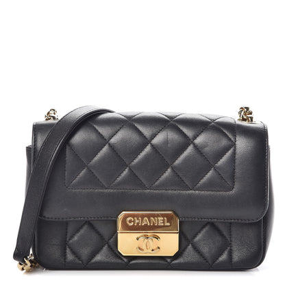 Chanel Lambskin Mini Chic With Me Flap Black 1 of 9