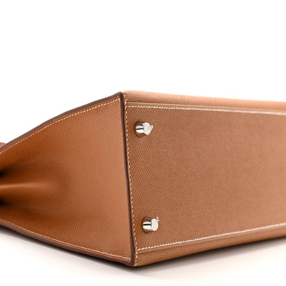 Hermes Epsom Kelly Sellier 28 Gold 9 of 10