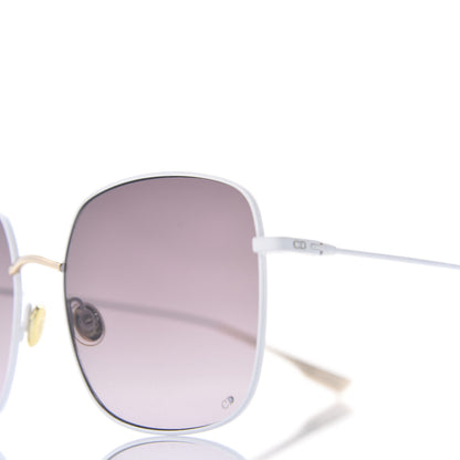 Christian Dior Metal Stellaire 1 Square Sunglasses Purple White 9 of 10