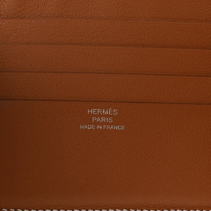 Hermes Swift Citizen Twill Compact Wallet Gold 6 of 9
