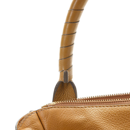 Chloe Calfskin Medium Marcie Satchel Sand Shell 11 of 14