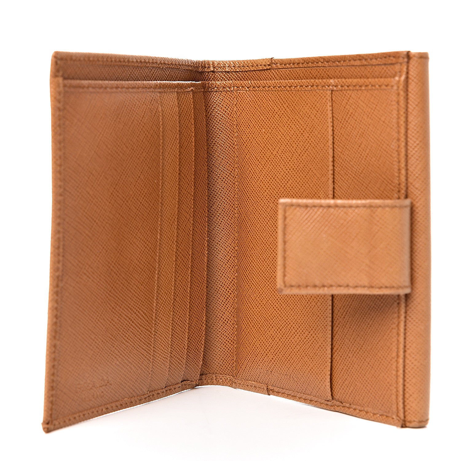 Prada Saffiano French Wallet Ocra 5 of 10