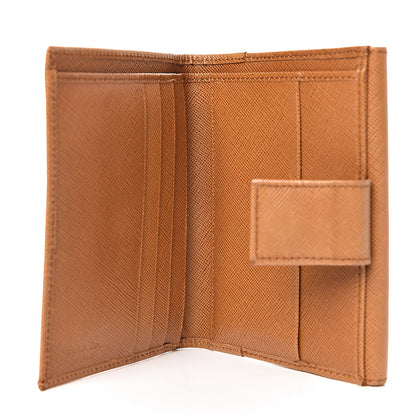 Prada Saffiano French Wallet Ocra 5 of 10